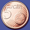 5 Euro-Cent-Münze