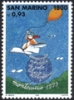  Briefmarke Papierflieger: San Marino