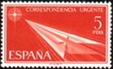  Briefmarke Papierflieger: Spanien